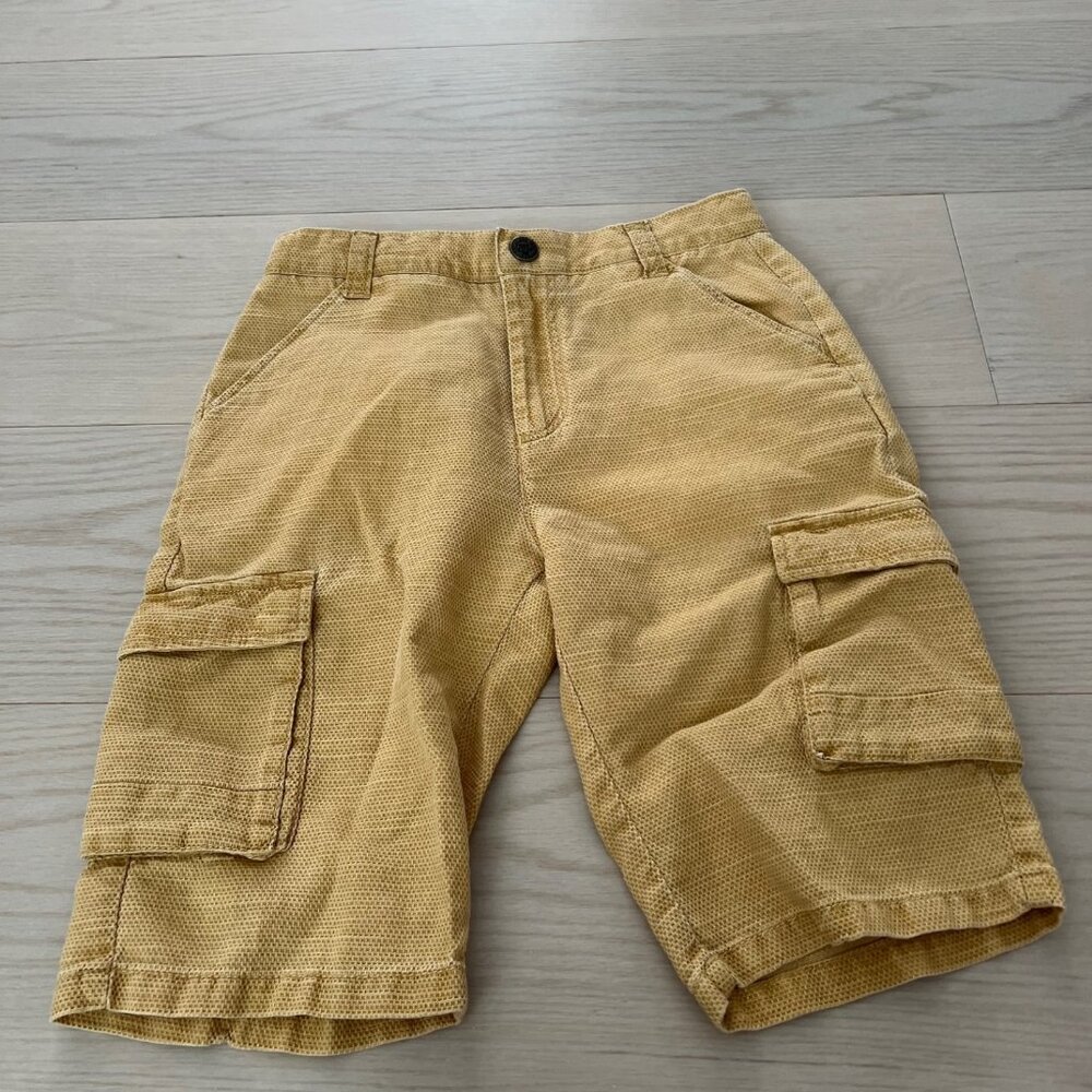 ORCHESTRA YELLOW BOYS CARGO SHORTS SIZIZE 10